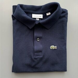 Lacoste short sleeve polo size 12.